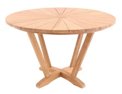 Havemøbelland Davenport Teak Havebord Ø 120 cm