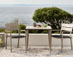 Havemøbelland Delia Stabelstol m/armlæn - Beige