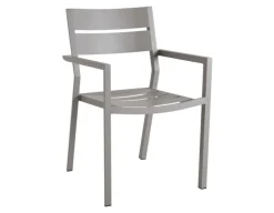 Havemøbelland Delia Stabelstol m/armlæn - Beige