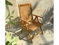Havemøbelland Devon Teak Pos stol