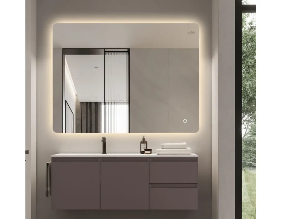 Havemøbelland Dorado Spejl - m/LED - 100x75 cm