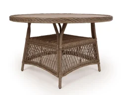 Havemøbelland Enø Brun Bord - Ø 130 cm