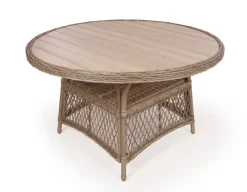 Havemøbelland Enø Brun Bord - Ø 130 cm