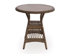 Havemøbelland Enø Brun Cafébord - Ø 70 cm