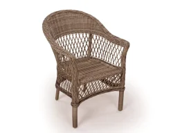 Havemøbelland Enø Brun Havemøbelsæt - Ø 130 cm