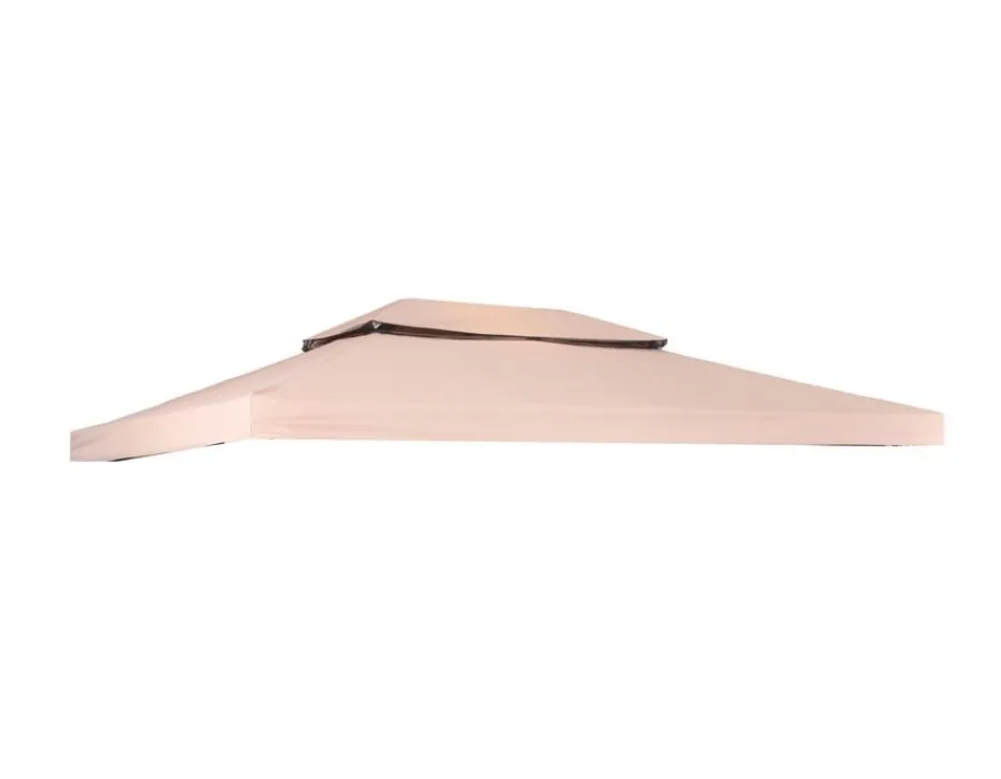 Havemøbelland Extra tag til Luxus Pavillon 3x4 m - Beige