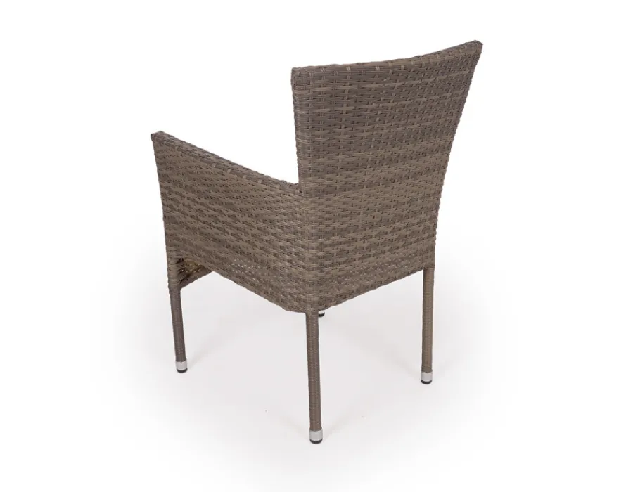 Havemøbelland Fanø Cebu Keramik Havemøbelsæt - 90x195 cm - Dusty/Beige