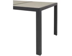 Havemøbelland Fanø Geneve Keramik Havemøbelsæt - 90x195 cm - Dusty/beige