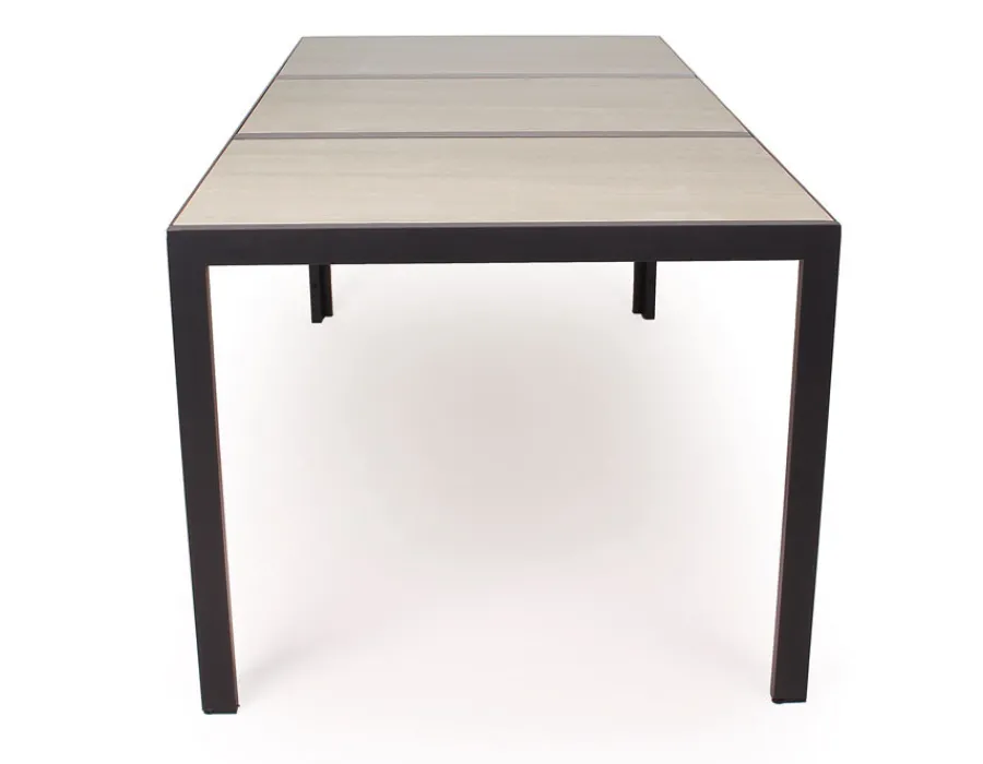 Havemøbelland Fanø Keramik Havebord - 90x195 cm - Beige