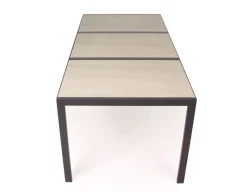 Havemøbelland Fanø Keramik Havebord - 90x195 cm - Beige