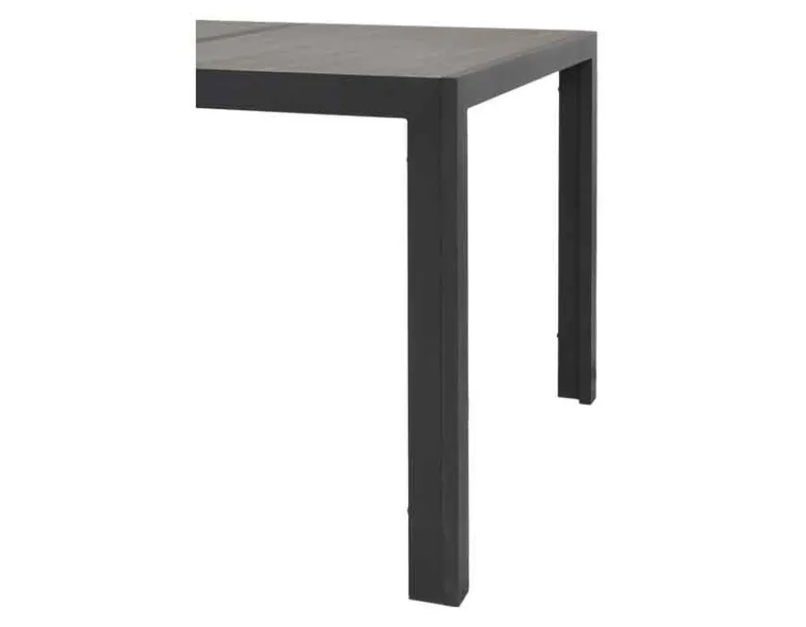 Havemøbelland Fanø Keramik Havebord - 90x195 cm - Grå