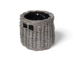 Havemøbelland Fletkurv - Kubu Naturrattan - Ø21 cm