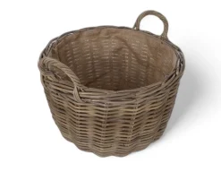 Havemøbelland Fletkurv - Naturrattan - Ø44 cm