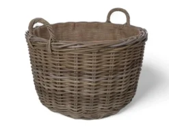 Havemøbelland Fletkurv - Naturrattan - Ø53 cm