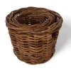 Havemøbelland Fletkurv - Naturrattan - Ø:46 cm
