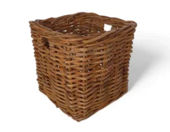 Havemøbelland Fletkurv - Naturrattan - 64x64 cm