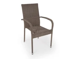 Havemøbelland Geneve Stabelstol - 2-line Dusty