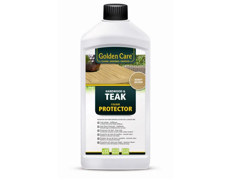 Havemøbelland Golden Care Teak Protector - Honey brown - 1000 ml