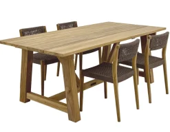 Havemøbelland Hercules Alana Teak Havemøbelsæt - 100x200 cm