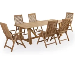 Havemøbelland Hercules 246 Devon Teak Havemøbelsæt