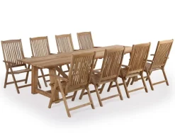 Havemøbelland Hercules 290 Devon Teak Havemøbelsæt