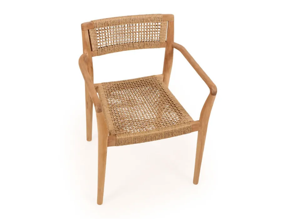 Havemøbelland Hercules Manja Teak havemøbelsæt m/8 stole - 100x290 cm