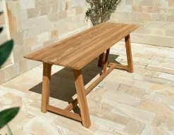 Havemøbelland Hercules Teak Bar – 80x240 cm