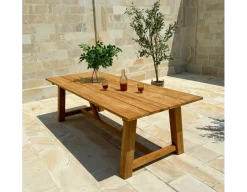 Havemøbelland Hercules Teak Plankebord - 100x246 cm