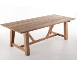 Havemøbelland Hercules Teak Plankebord - 100x246 cm