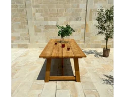 Havemøbelland Hercules Teak Plankebord - 100x246 cm