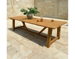 Havemøbelland Hercules Teak Plankebord - 100x290 cm