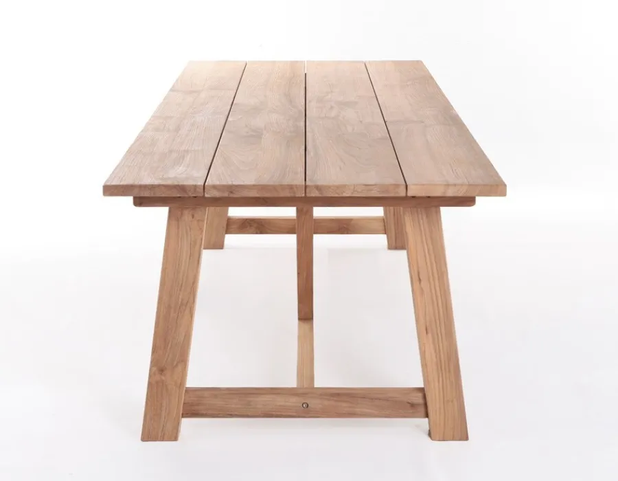 Havemøbelland Hercules Teak Plankebord - 100x290 cm