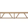 Havemøbelland Hercules Teak Plankebord - 100x400 cm