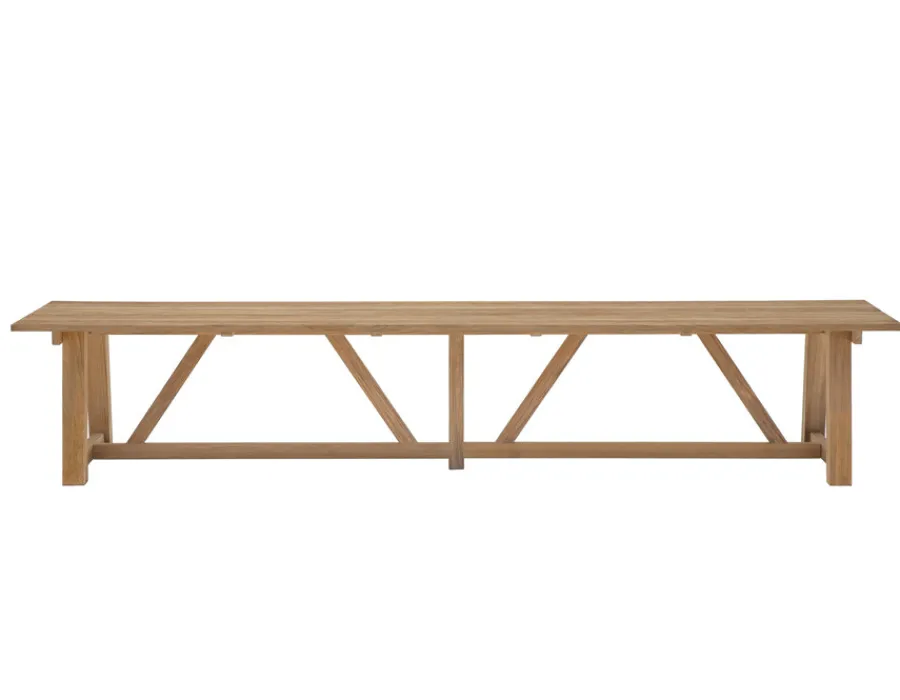 Havemøbelland Hercules Teak Plankebord - 100x400 cm
