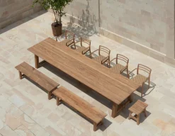 Havemøbelland Hercules Teak Plankebord - 100x400 cm