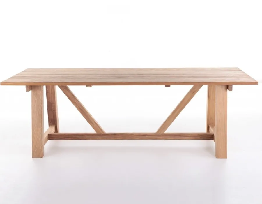 Havemøbelland Hercules 246 Teak - Sæt m/4 bænke
