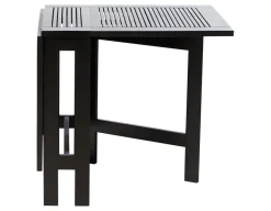 Havemøbelland Hornbæk Butterfly Bord - Sort - 65x130 cm