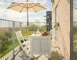 Havemøbelland Hornbæk - Foldestol m/armlæn