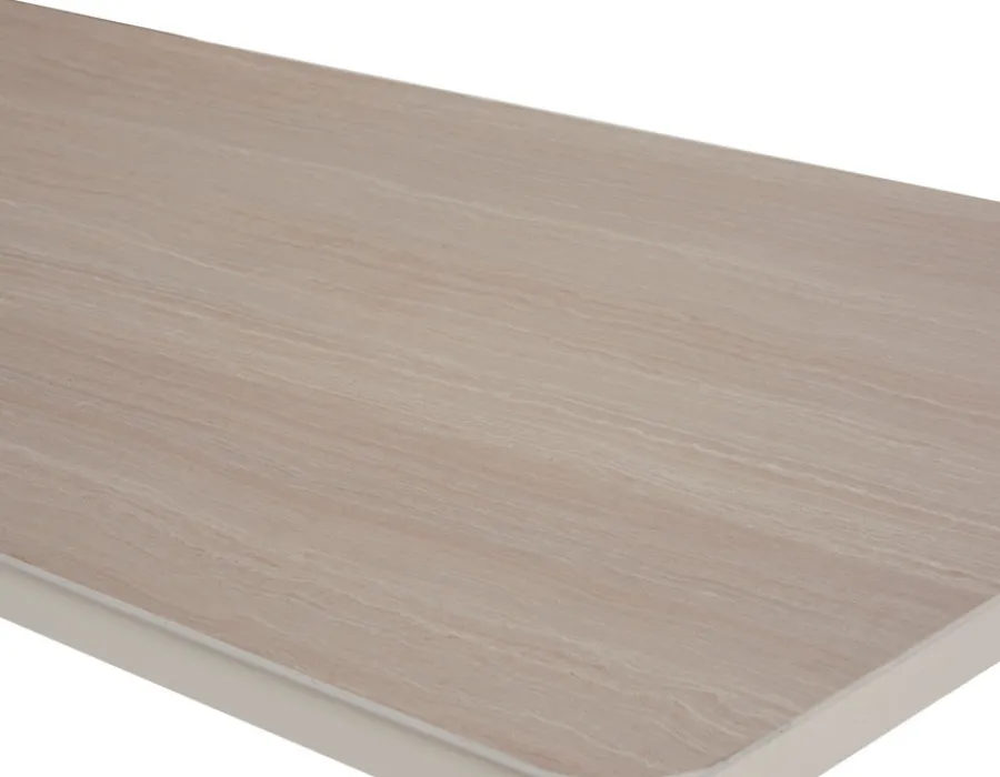 Havemøbelland Ida Havebord - 104x204 cm - Gråhvid
