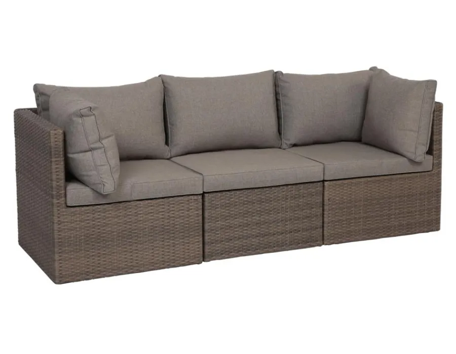 Havemøbelland Isla Dusty Modulsofa - 3 pers. - Vandafvisende