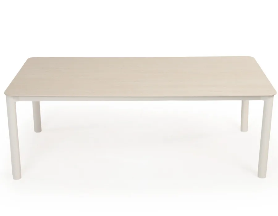 Havemøbelland Karen Sonja Havemøbelsæt - 99,5x210 cm - Gråhvid