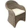 Havemøbelland Kato Rattan Spisestol m/hynde