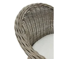 Havemøbelland Kato Rattan Spisestol m/hynde