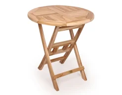 Havemøbelland Køln Teak cafebord Ø 70 cm