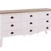 Havemøbelland Kommode m/9 skuffer - Hvid