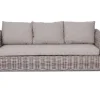 Havemøbelland Kubu Sofa - Naturrattan - 3 pers.