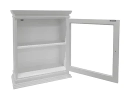 Havemøbelland Langeland Væghængt Vitrineskab - 60x50x22,5 cm