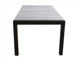 Havemøbelland Lima udtræksbord - 100 x 205/275 - Grå