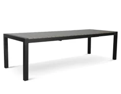 Havemøbelland Lima udtræksbord - 100 x 205/275 - Grå