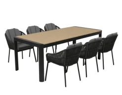 Havemøbelland Lohals Svala Havemøbelsæt - 95 x 205/275 cm